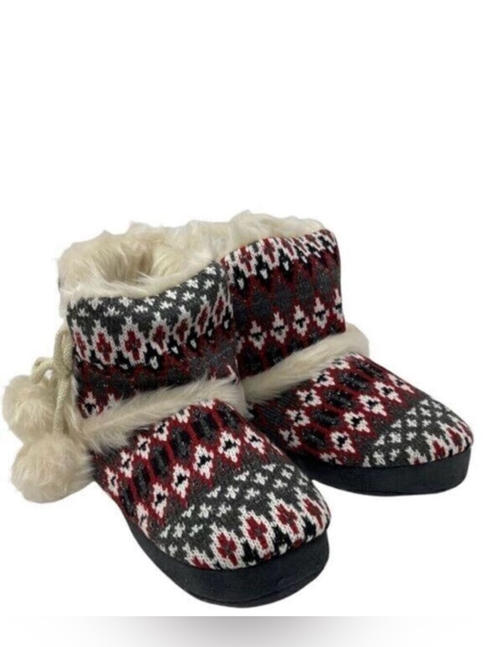 Bearpaw Kids Youth Slipper Boots sz M 13/1 NEW # bag X